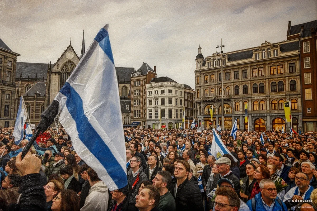 В Нидерландах назвали условие, при котором еврейская община может продолжать жизнь в стране