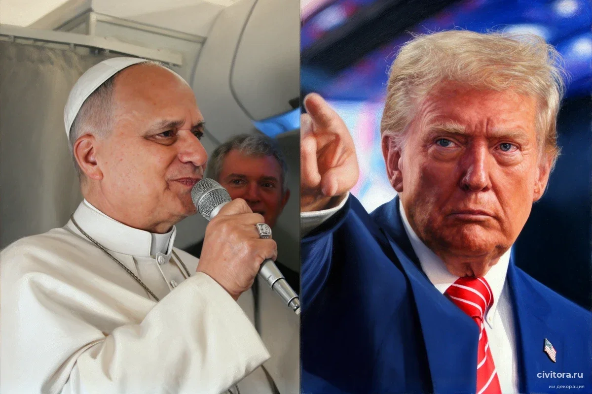 Ватикан против Белого дома: почему первый американский Папа пошел на открытый конфликт с Трампом