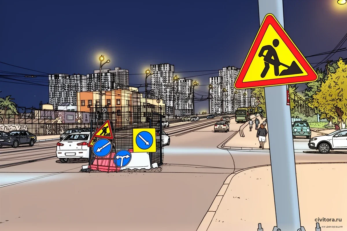 8 километров пешком: почему ремонт Малышевского моста парализовал движение без перекрытия полос