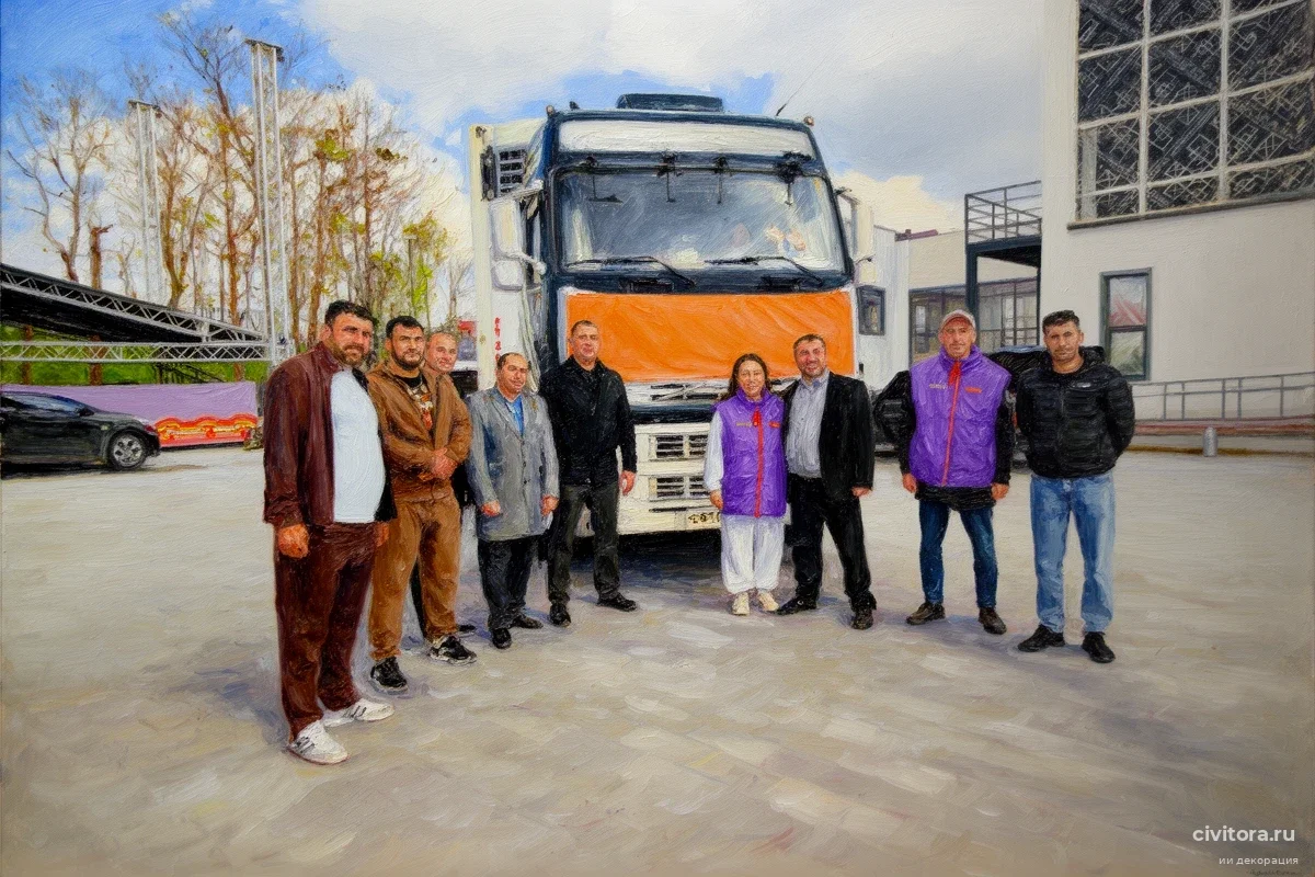 Двадцать тонн груза из Калмыкии: что именно везут в затопленные районы Дагестана