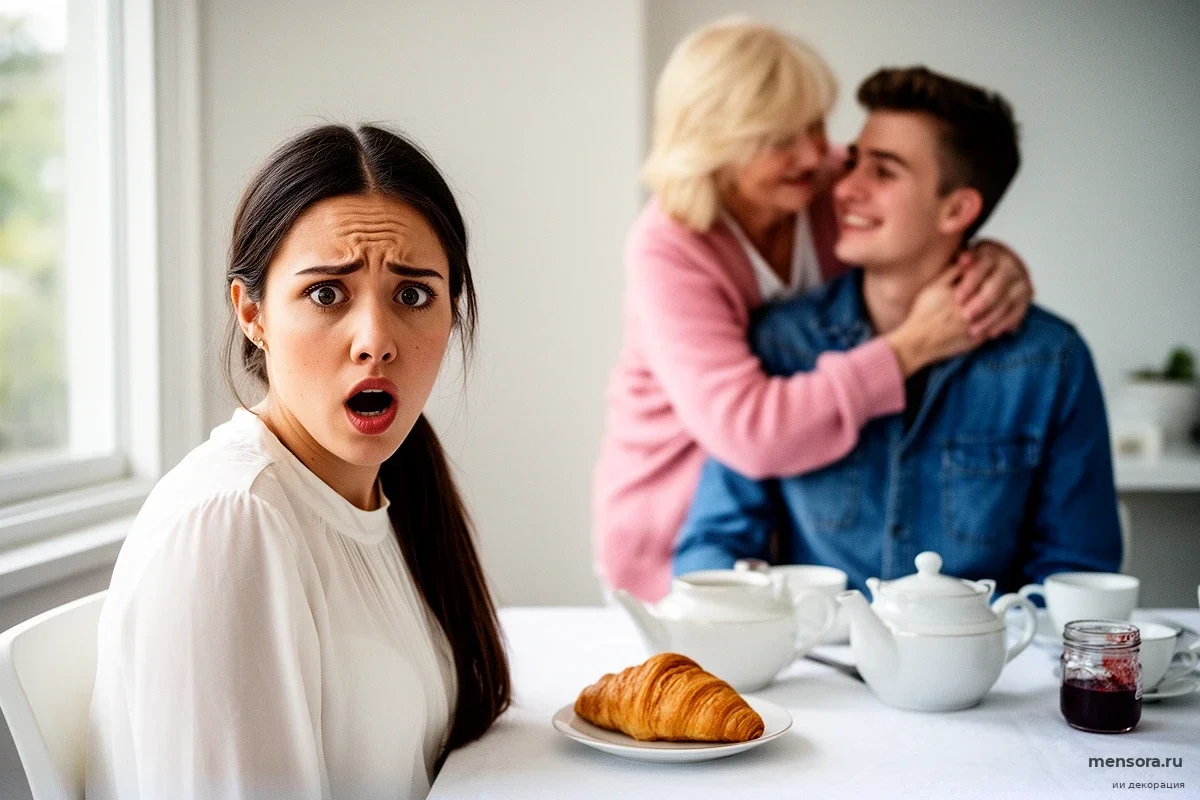 Салфетка в руках и немая сцена: ночная встреча со свекровью на кухне обернулась позором